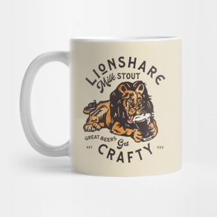 Lionshare Milk Stout: Get Crafty Mug